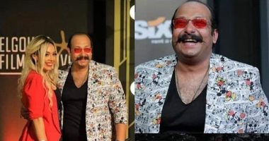محمد ثروت ساخرا من إطلالته هو وزوجته: لما تكونوا انتم الاتنين بتقروا مجلة ميكى
