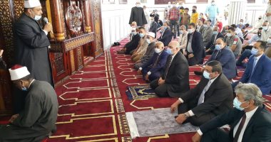 صور .. محافظ البحيرة يفتتح مسجد بكفر الدوار بتكلفة 4.5 مليون جنيه