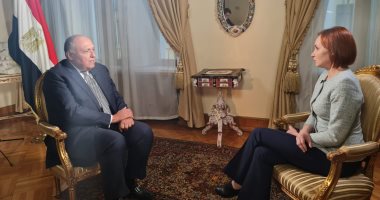 سامح شكرى يجرى لقاء تلفزيونيا مع قناة "روسيا 24" خلال زيارته لموسكو.. صور