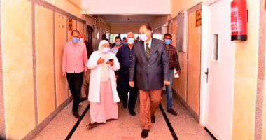 محافظ أسيوط يتفقد مستشفيات الصدر والحميات ويطمئن على جاهزيتها لاستقبال حالات كورونا