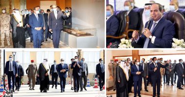 السيسى: قطاع الآثار تم الاعتداء عليه بسبب إرهاب 2011 و2013.. ومصر‬⁩ تحتاج 125 جامعة بحلول 2030.. ومصرّون على تقديم جودة تعليم تناسب آمالنا لمصر.. "واحنا مش بنعمل خرسانات ولكن بنعمل جامعات بمواصفات عالمية"