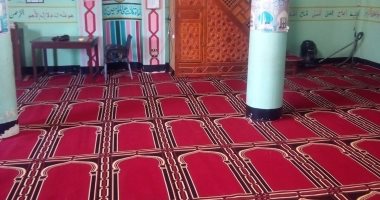 أوقاف الأقصر تنتهى من فرش مسجد التقوى بنجع علوان بالطود.. صور