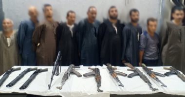 الداخلية تضبط 25 قطعة سلاح بالدقهلية وأسيوط