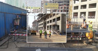 الحلم يتحقق.. الانتهاء من إنشاء 8 أدوار بأبراج مثلث ماسبيرو بنسبة تنفيذ 60%.. البدء فى أعمال تشطيبات المبانى الإدارية والجراجات.. 4 أبراج تطل على شارع 26 يوليو بارتفاعات تصل لـ26 طابقا متصلة من الأسفل.. صور