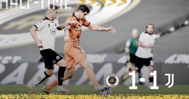 سبيزيا ضد يوفنتوس.. التعادل يحسم الشوط الأول 1-1 ورونالدو على الدكة "فيديو"