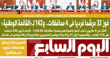اليوم السابع يكشف خريطة الناجحين والساقطين بالمرحلة الأولى لانتخابات النواب