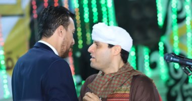 التهامى يحيى ليلة إنشاد فى ضيافة حسن ضوه مرشح تنسيقية شباب الأحزاب بمنيا القمح