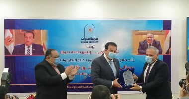 رئيس جامعة حلوان يعلن قرب موعد وضع حجر الأساس الجامعة الأهلية 