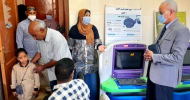 صور.. بدء فعاليات مبادرة 100 مليون صحة للكشف عن الأنيمياء والسمنة للتلاميذ بالأقصر