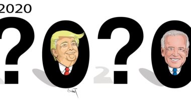 كاريكاتير اليوم.. 2020 فى انتظار رئيس أمريكى جديد