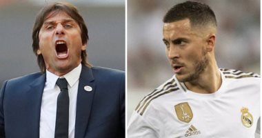 ريال مدريد ضد الإنتر.. هازارد وكونتى وجها لوجه بعد عداوة تشيلسى