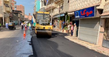 رصف 5 طرق جديدة بتكلفة 39 مليون جنيه ضمن الخطة الإضافية فى البحيرة