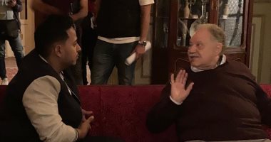 شاهد يحيى الفخرانى فى كواليس «نجيب زاهى ذركش » 