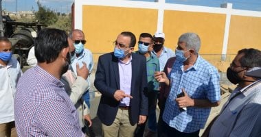 نائب محافظ الإسماعيلية يتفقد مشروعات الصرف بالحجاز والسبع آبار غربية.. صور