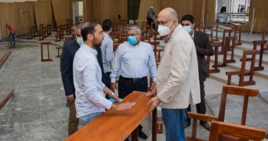 القائم بعمل رئيس جامعة طنطا يتفقد الإنشاءات الجديدة بكلية الهندسة
