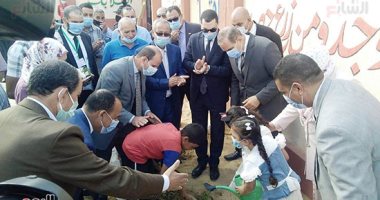 محافظ كفرالشيخ يفتتح 4 مدارس جديدة للقضاء على الـ 7٪ فترة مسائية