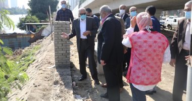 محافظ الجيزة يتابع ميدانيا نسب تنفيذ الأعمال بمحاور النيل وجزيرة العرب.. صور