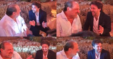 ضحكة من القلب.. تعليق ساخر من شريف رمزي على صور تجمعه بخالد الصاوى