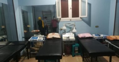 ضبط كميات من الأدوية المهربة وغير المسجلة بمركز علاج طبيعى بالدقهلية.. صور