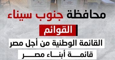 14 مرشحا يتنافسون على 4 مقاعد بانتخابات النواب بجنوب سيناء.. إنفوجراف
