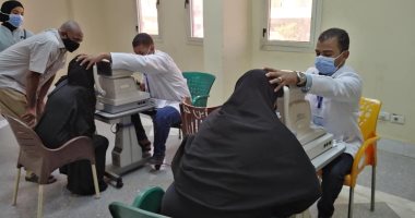 صور.. إنطلاق فعاليات القافلة الطبية المجانية "اطمن على عينك" بالأقصر