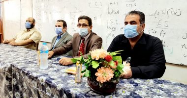 جامعة حلوان تنظم لقاءات تعريفية بكلية التكنولوجيا والتعليم عن إجراءات كورونا
