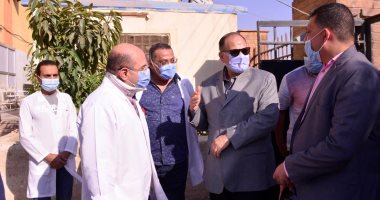 محافظ أسيوط يتفقد مستشفى ساحل سليم المركزى ويطمئن على توفر الأطقم الطبية "صور"