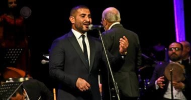 أحمد سعد يشعل مهرجان الموسيقى العربية بأوبرا دمنهور .. صور