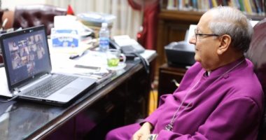 مطران الكنيسة الأسقفية يستعرض مع رئيس "أساقفة كانتربرى" تحديات كورونا
