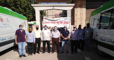"صحة أسوان" توقع الكشف الطبى على 2348 مواطناً ضمن القوافل المجانية.. صور