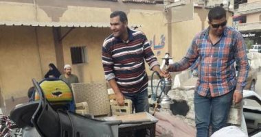 ضبط مقاهى وكافتريات مخالفة لتقديمهم الشيش لروادها فى حملات بالشرقية