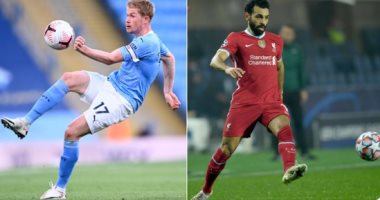صلاح vs دى بروين.. فيفا يطرح استفتاء لاختيار الأفضل قبل مباراة ليفربول ومان سيتى
