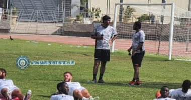 أسوان يواصل تدريباته بمعسكر المركز الأولمبى فى المرحلة الأولى من الإعداد