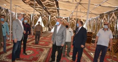 محافظ القليوبية يعلن استعداد لجان الانتخابات قبل ساعات من التصويت.. صور