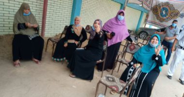 السيدات تتصدر المشهد بانتخابات مجلس النواب فى الشرقية.. صور