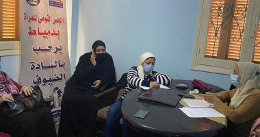 قومى المرأة بدمياط يوفر وسائل مواصلات للناخبات بالقرى.. صور