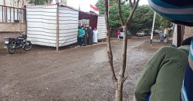 هطول أمطار غزيرة فى المنوفية بالتزامن مع انتخابات مجلس النواب.. صور