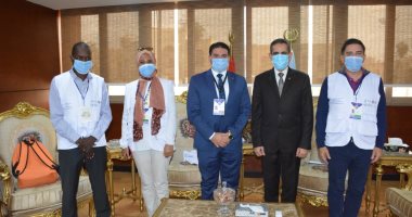 محافظ الغربية يستقبل البعثة الدولية لمراقبة انتخابات النواب .. صور