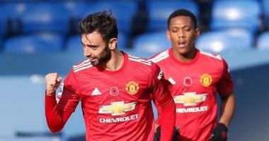 ملخص وأهداف مباراة إيفرتون ضد مانشستر يونايتد فى الدوري الإنجليزي 