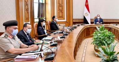 الرئيس السيسى يوجه بدعم المجتمع السيناوى فى اجتماعه بمدبولى والمشاط