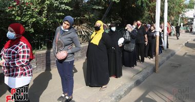 إقبال كثيف على اللجان الانتخابية بشبرا والساحل‎.. صور