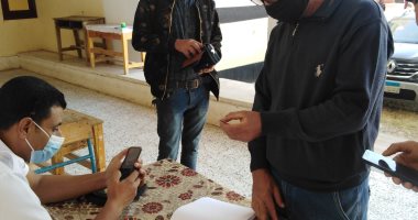 إجراءات أمنية مشديدة بلجان انتخابات مجلس النواب بدمياط.. صور