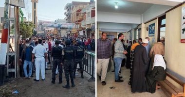 دقت ساعة الانتخابات.. طوابير أمام لجان التصويت في المحافظات.. التشديد على الإجراءات الوقائية والالتزام بارتداء الكمامات.. وتوفير مقاعد لكبار السن وذوي الاحتياجات الخاصة.. والسيدات يتصدرن المشهد الديمقراطي.. صور