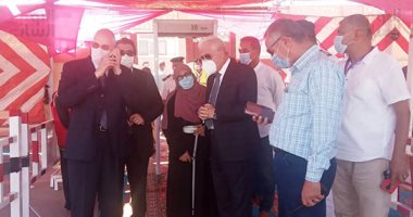 محافظ جنوب سيناء يتفقد سير انتخابات النواب بالطور.. صور وفيديو