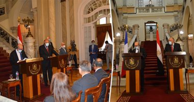 وزير الخارجية: العلاقات المصرية الأمريكية استراتيجية وممتدة منذ عقود .."شكرى": الإرهاب لا علاقة له بأى دين ويهدف لتحقيق أغراض سياسية.. وزير خارجية فرنسا: نحترم الإسلام وبلادنا تحارب التطرف وندين حملات المقاطعة