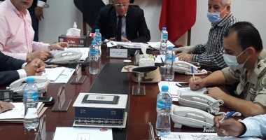 محافظ بورسعيد يترأس غرفة العمليات الرئيسية لمتابعة انتخابات مجلس النواب