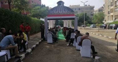 إقبال الشباب والسيدات وكبار السن على لجان انتخابات مجلس النواب بالمعادى وطره