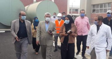 "مياه المنيا" تنظم حملات للتوعية المائية والوقاية من فيروس كورونا.. صور