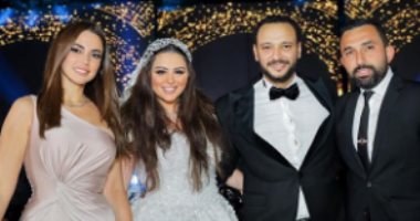 درة وهنادى مهنا .. صورة تجمع أحدث عروسين فى الوسط الفنى
