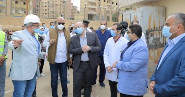 محافظ بنى سويف يتفقد رفع كفاءة مستشفى الصدر وإضافة 25 سرير عناية مركزة